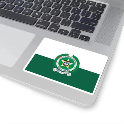 Flag of the National Police of Colombia (Colombia) STICKER Vinyl Kiss-Cut Decal - The Sticker Space