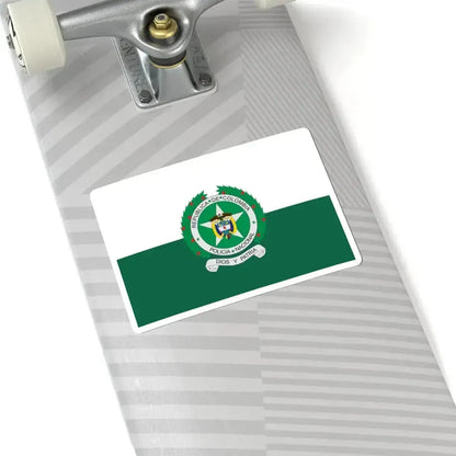Flag of the National Police of Colombia (Colombia) STICKER Vinyl Kiss-Cut Decal - The Sticker Space