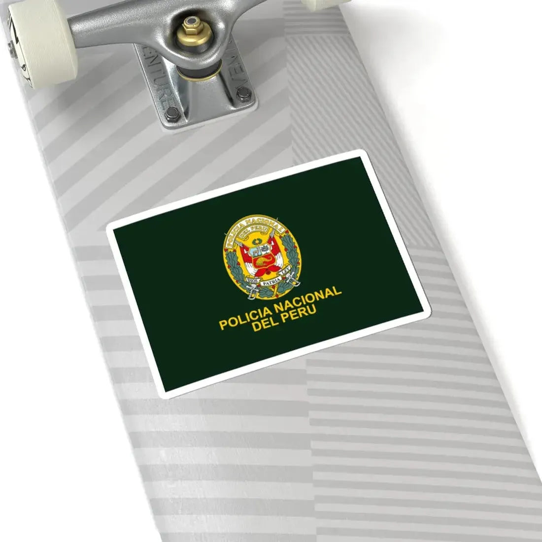 Flag of the National Police of Peru (Peru) STICKER Vinyl Kiss-Cut Decal - The Sticker Space