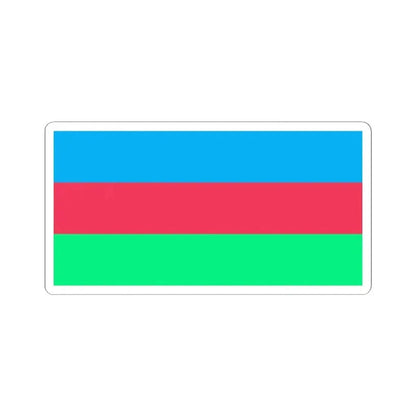 Flag of the National Salvation Movement (Colombia) STICKER Vinyl Kiss-Cut Decal 2 Inch White - The Sticker Space