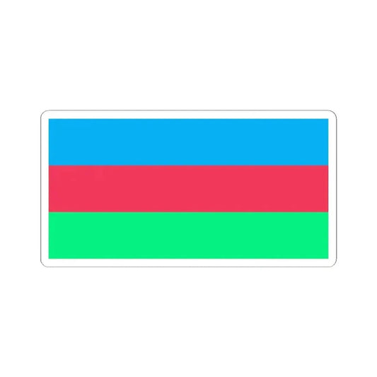 Flag of the National Salvation Movement (Colombia) STICKER Vinyl Kiss-Cut Decal 2 Inch White - The Sticker Space