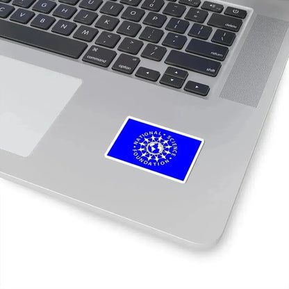Flag of the National Science Foundation (United States) STICKER Vinyl Kiss-Cut Decal - The Sticker Space