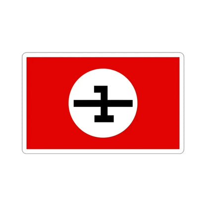 Flag of the National Socialist Workers Party of Iran SUMKA (Iran) STICKER Vinyl Die-Cut Decal 2 Inch - The Sticker Space