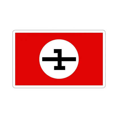 Flag of the National Socialist Workers Party of Iran SUMKA (Iran) STICKER Vinyl Die-Cut Decal 3 Inch - The Sticker Space