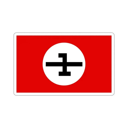 Flag of the National Socialist Workers Party of Iran SUMKA (Iran) STICKER Vinyl Die-Cut Decal 3 Inch - The Sticker Space