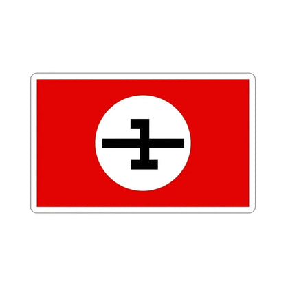 Flag of the National Socialist Workers Party of Iran SUMKA (Iran) STICKER Vinyl Die-Cut Decal 6 Inch - The Sticker Space