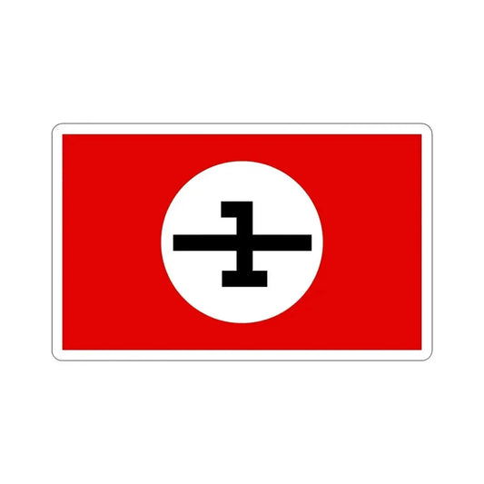 Flag of the National Socialist Workers Party of Iran SUMKA (Iran) STICKER Vinyl Die-Cut Decal 6 Inch - The Sticker Space