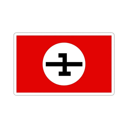 Flag of the National Socialist Workers Party of Iran SUMKA (Iran) STICKER Vinyl Die-Cut Decal - The Sticker Space