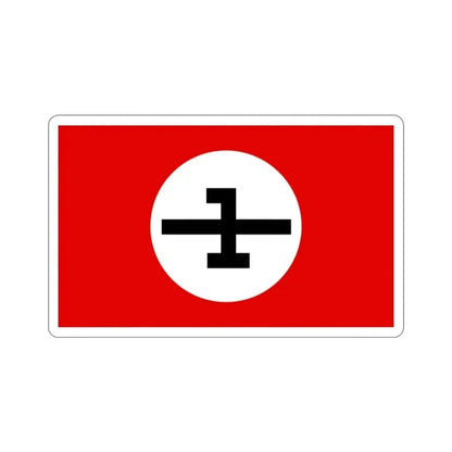 Flag of the National Socialist Workers Party of Iran SUMKA (Iran) STICKER Vinyl Die-Cut Decal - The Sticker Space