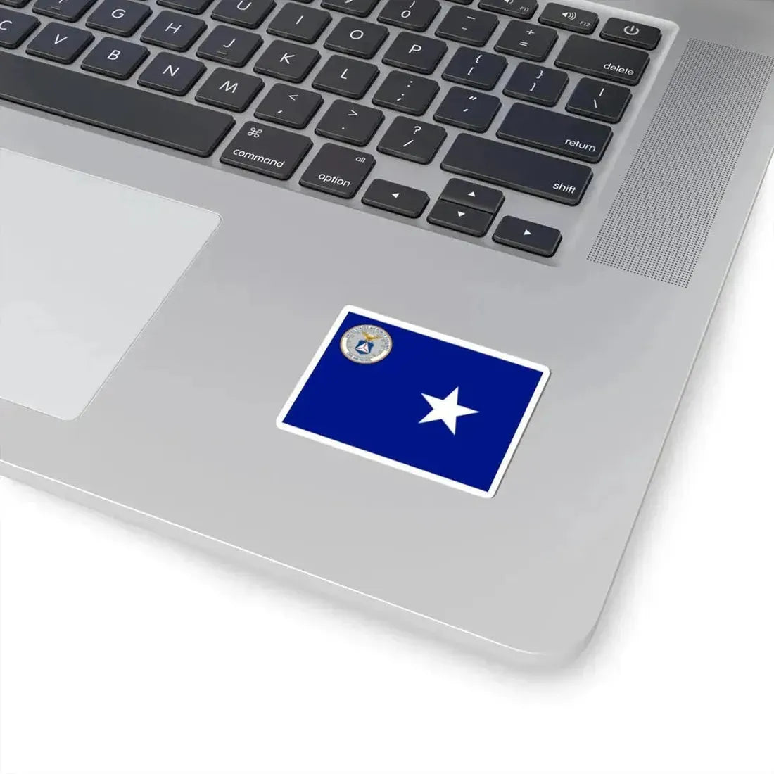 Flag of the National Vice Commander of the Civil Air Patrol (United States) STICKER Vinyl Kiss-Cut Decal - The Sticker Space