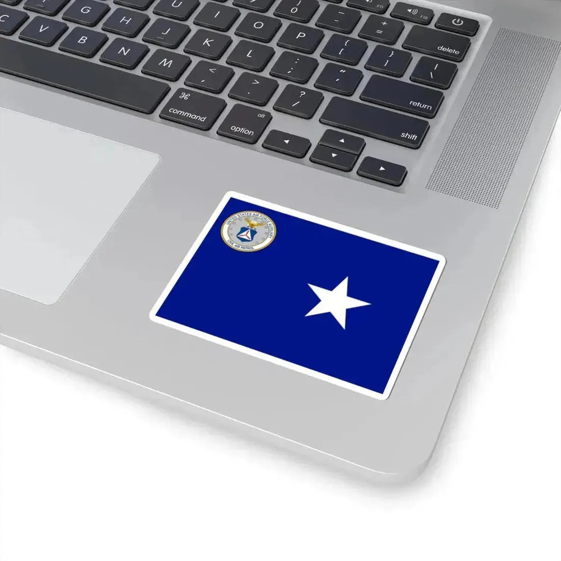 Flag of the National Vice Commander of the Civil Air Patrol (United States) STICKER Vinyl Kiss-Cut Decal - The Sticker Space