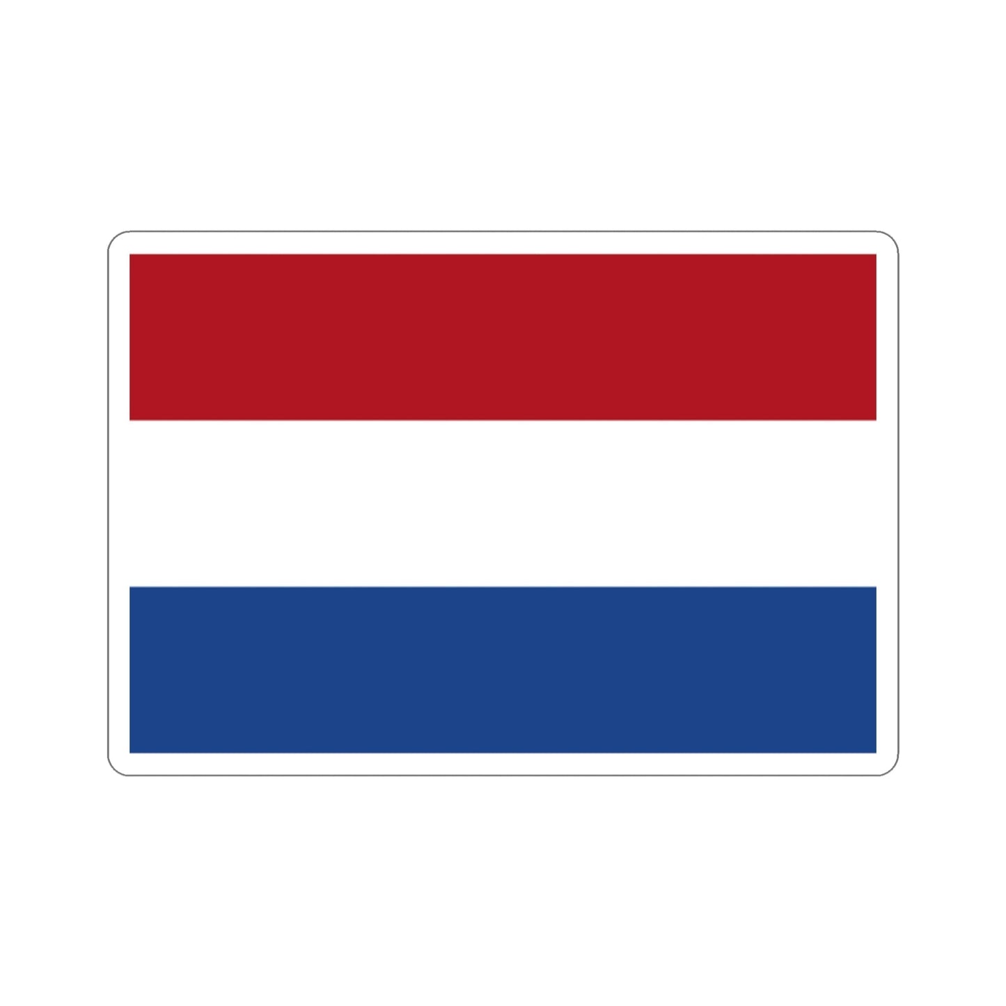 Flag of the Netherlands STICKER Vinyl Die-Cut Decal-2 Inch-The Sticker Space