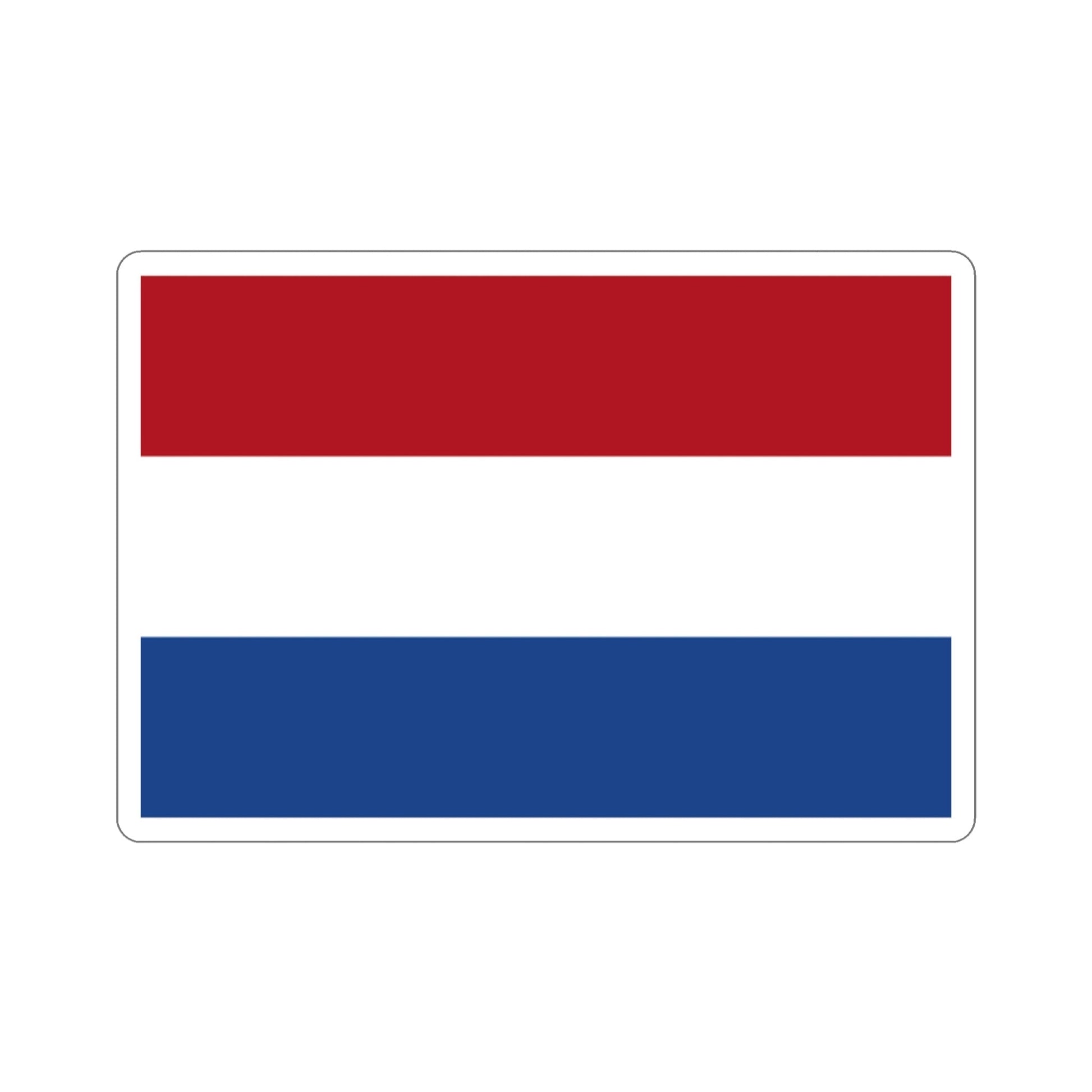 Flag of the Netherlands STICKER Vinyl Die-Cut Decal-2 Inch-The Sticker Space