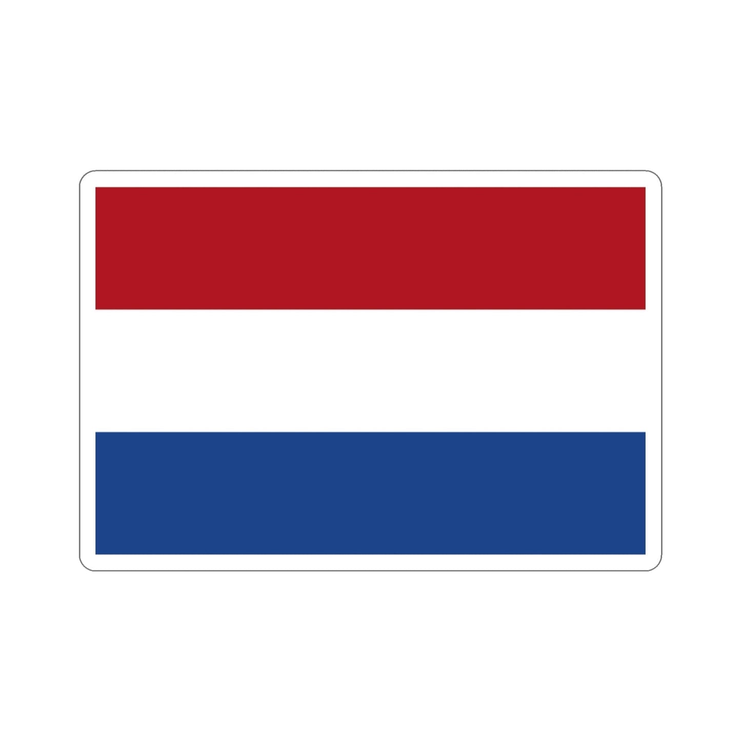 Flag of the Netherlands STICKER Vinyl Die-Cut Decal-3 Inch-The Sticker Space