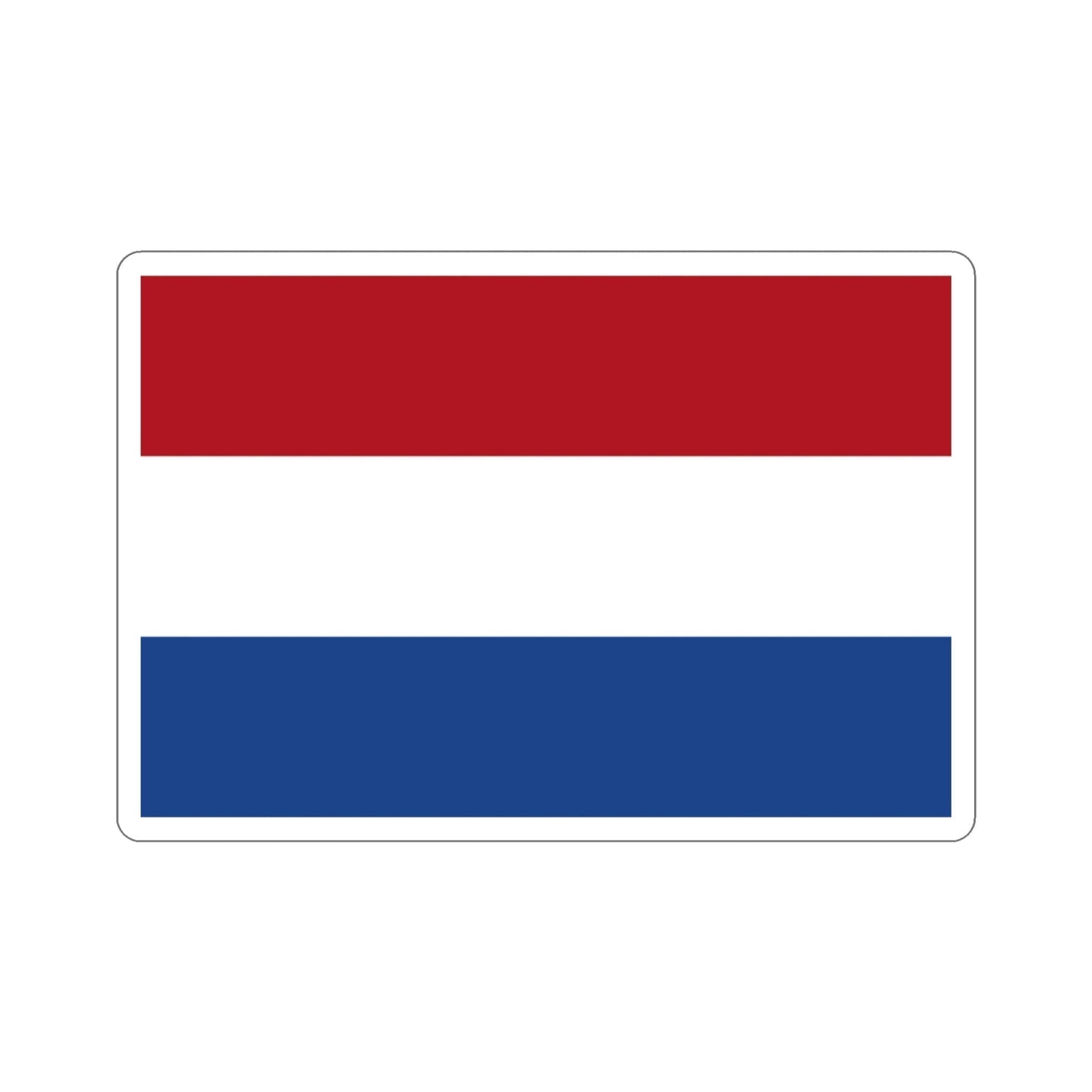 Flag of the Netherlands STICKER Vinyl Die-Cut Decal-3 Inch-The Sticker Space