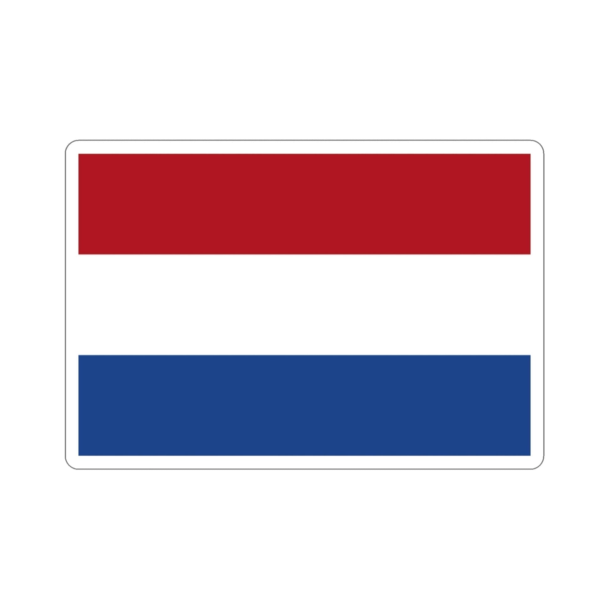 Flag of the Netherlands STICKER Vinyl Die-Cut Decal-3 Inch-The Sticker Space