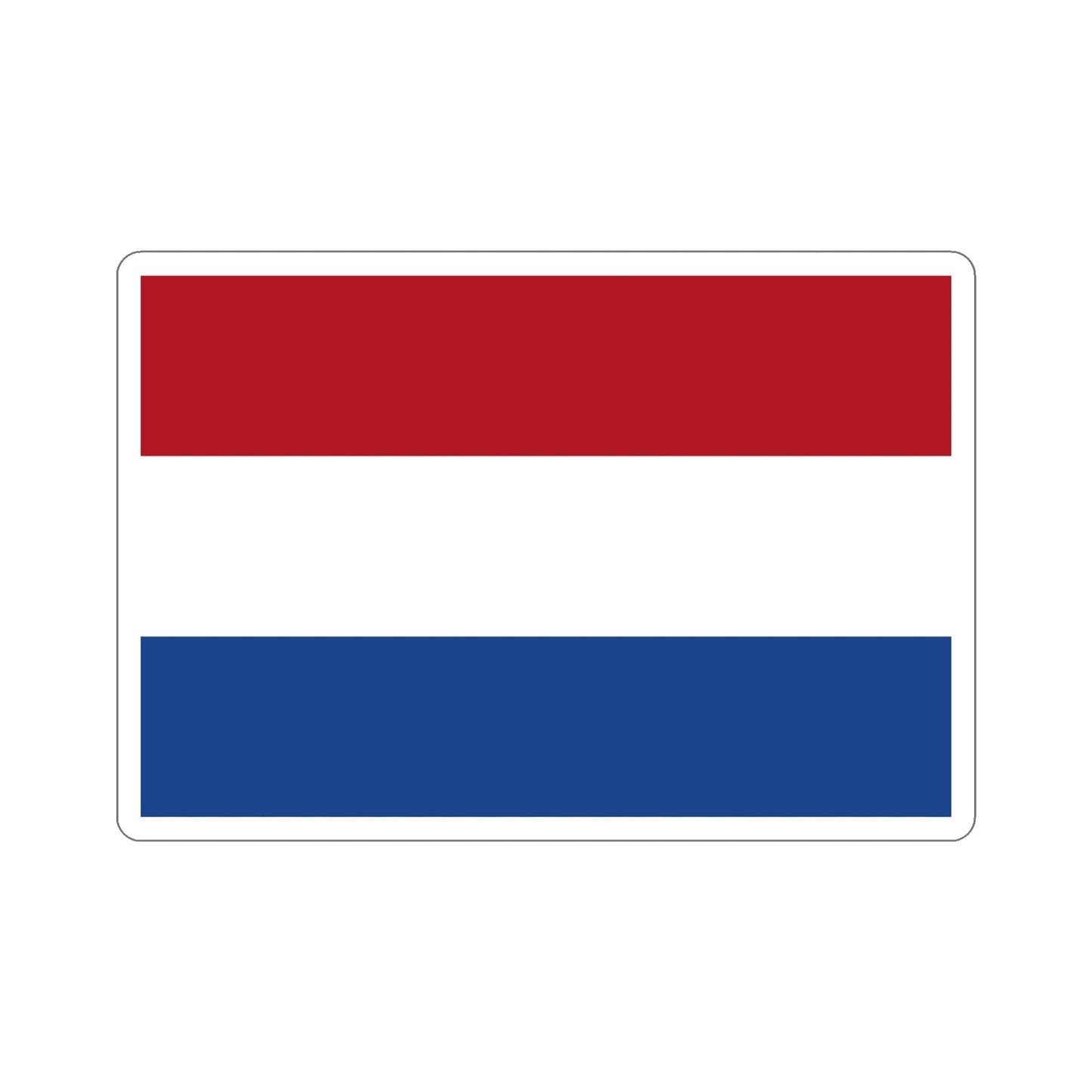 Flag of the Netherlands STICKER Vinyl Die-Cut Decal-5 Inch-The Sticker Space