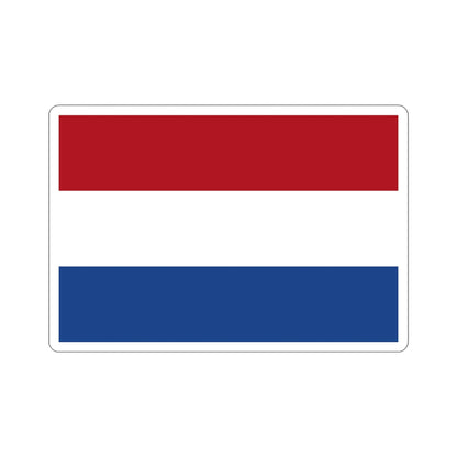 Flag of the Netherlands STICKER Vinyl Die-Cut Decal-6 Inch-The Sticker Space