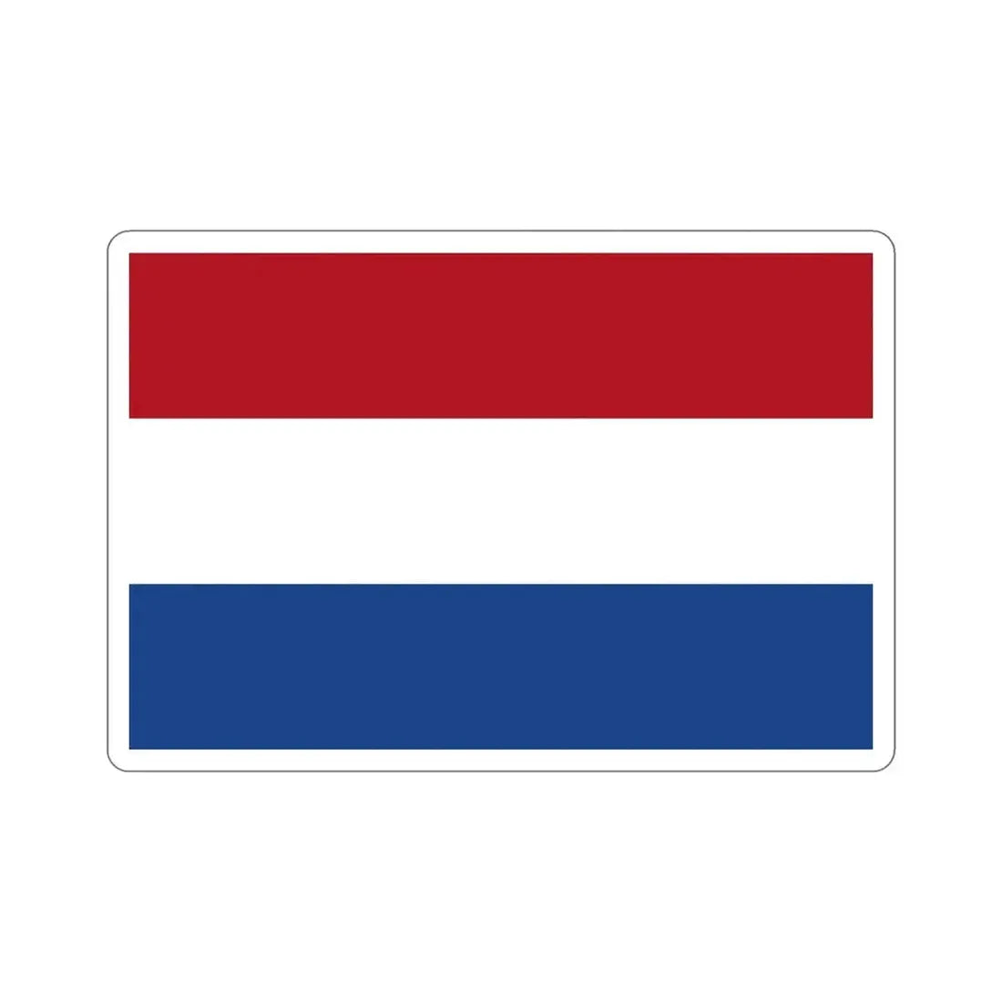 Flag of the Netherlands STICKER Vinyl Die-Cut Decal - The Sticker Space
