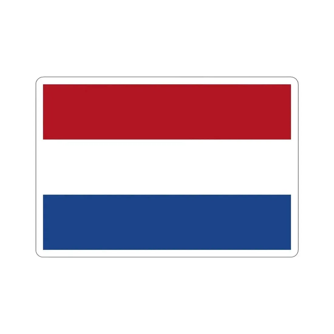 Flag of the Netherlands STICKER Vinyl Die-Cut Decal - The Sticker Space