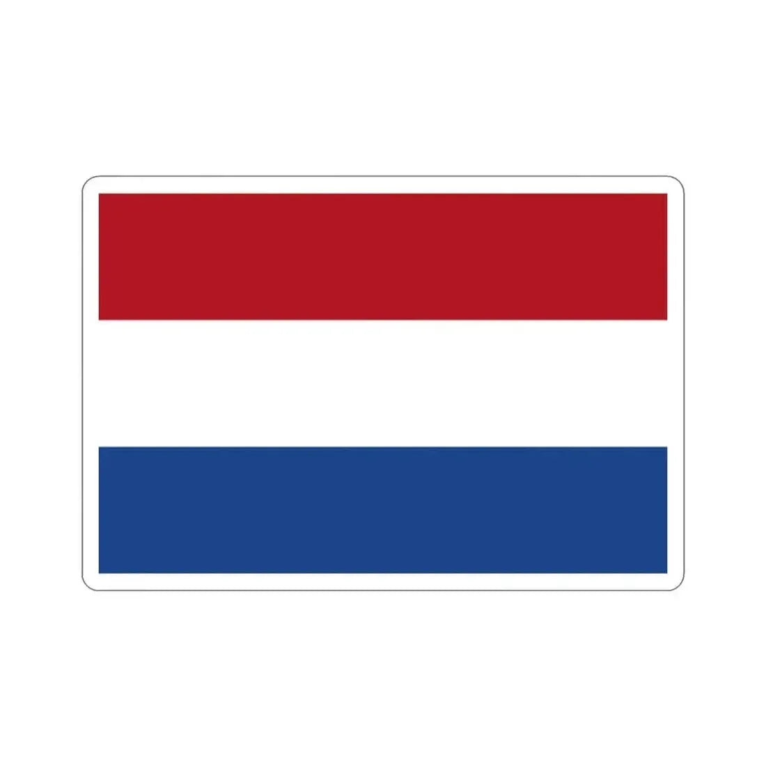 Flag of the Netherlands STICKER Vinyl Die-Cut Decal - The Sticker Space