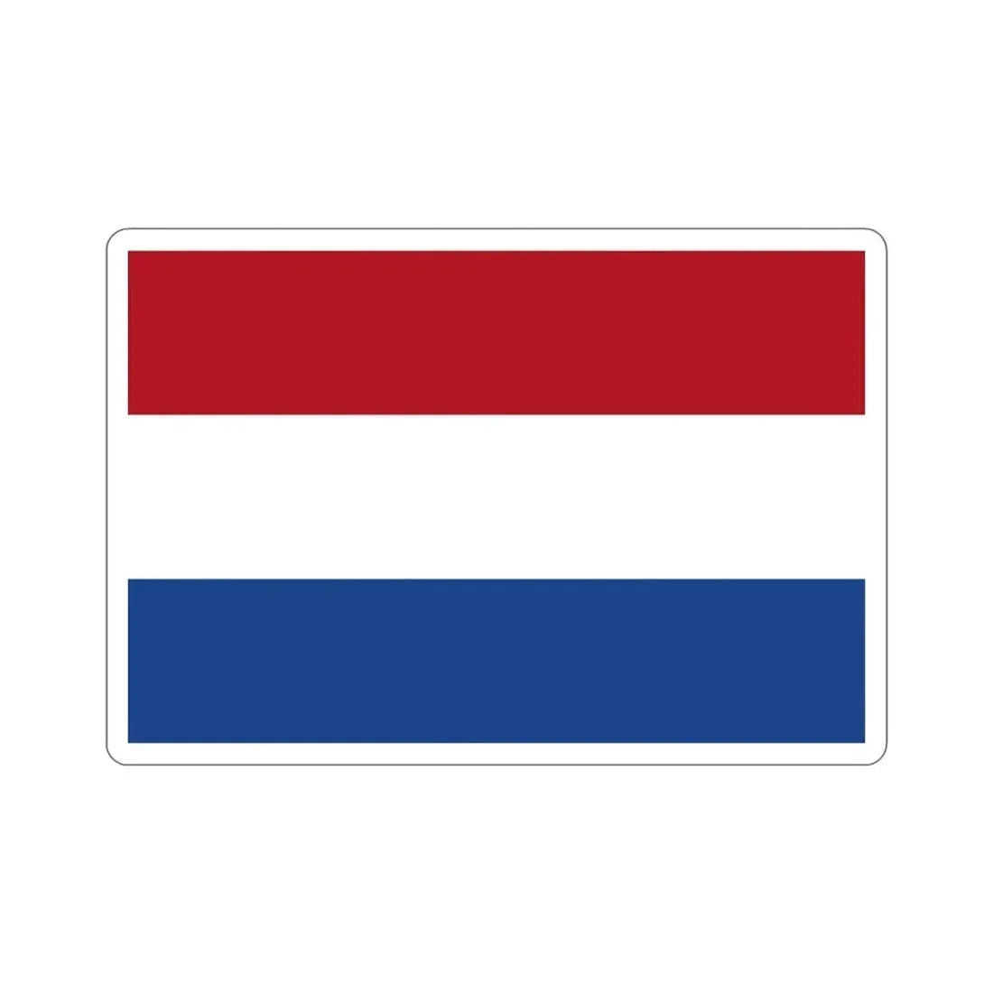 Flag of the Netherlands STICKER Vinyl Die-Cut Decal - The Sticker Space