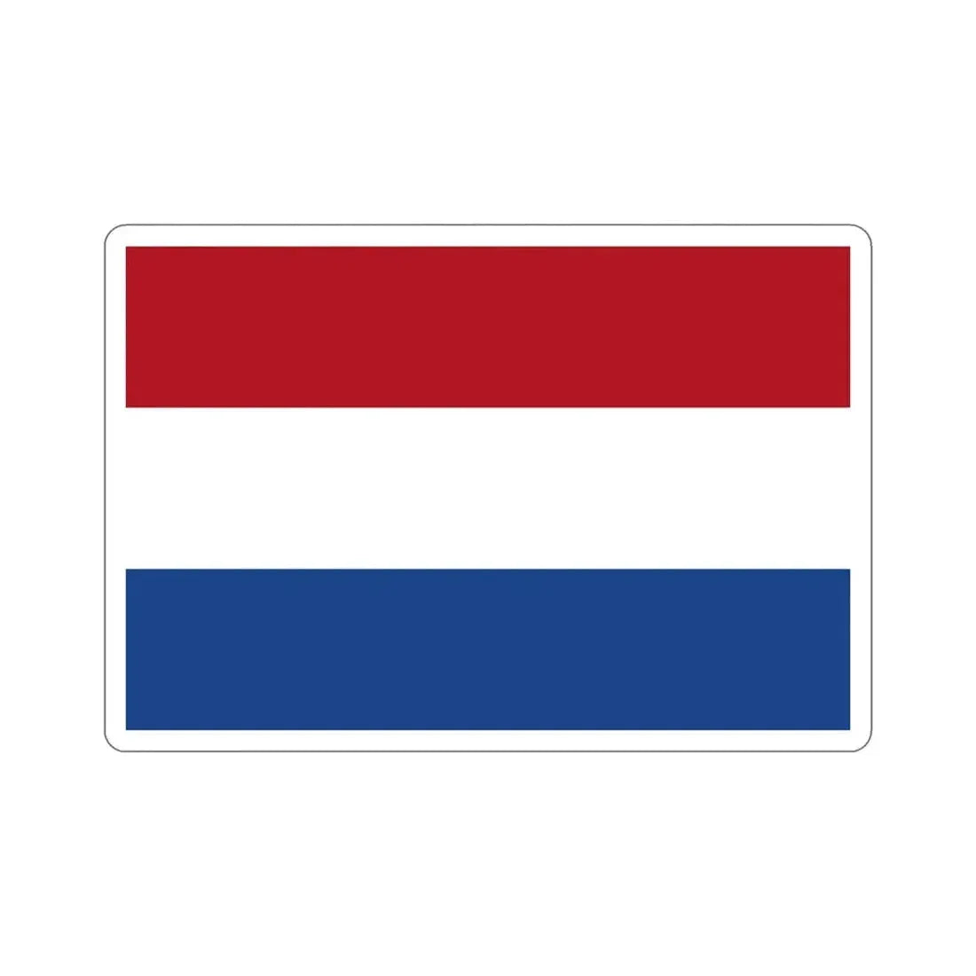 Flag of the Netherlands STICKER Vinyl Die-Cut Decal - The Sticker Space