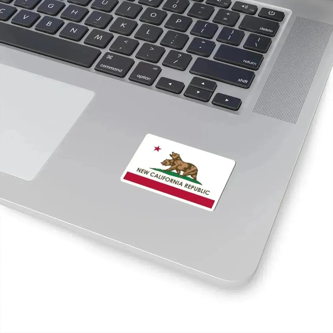 Flag of the New California Republic (United States) STICKER Vinyl Kiss-Cut Decal - The Sticker Space