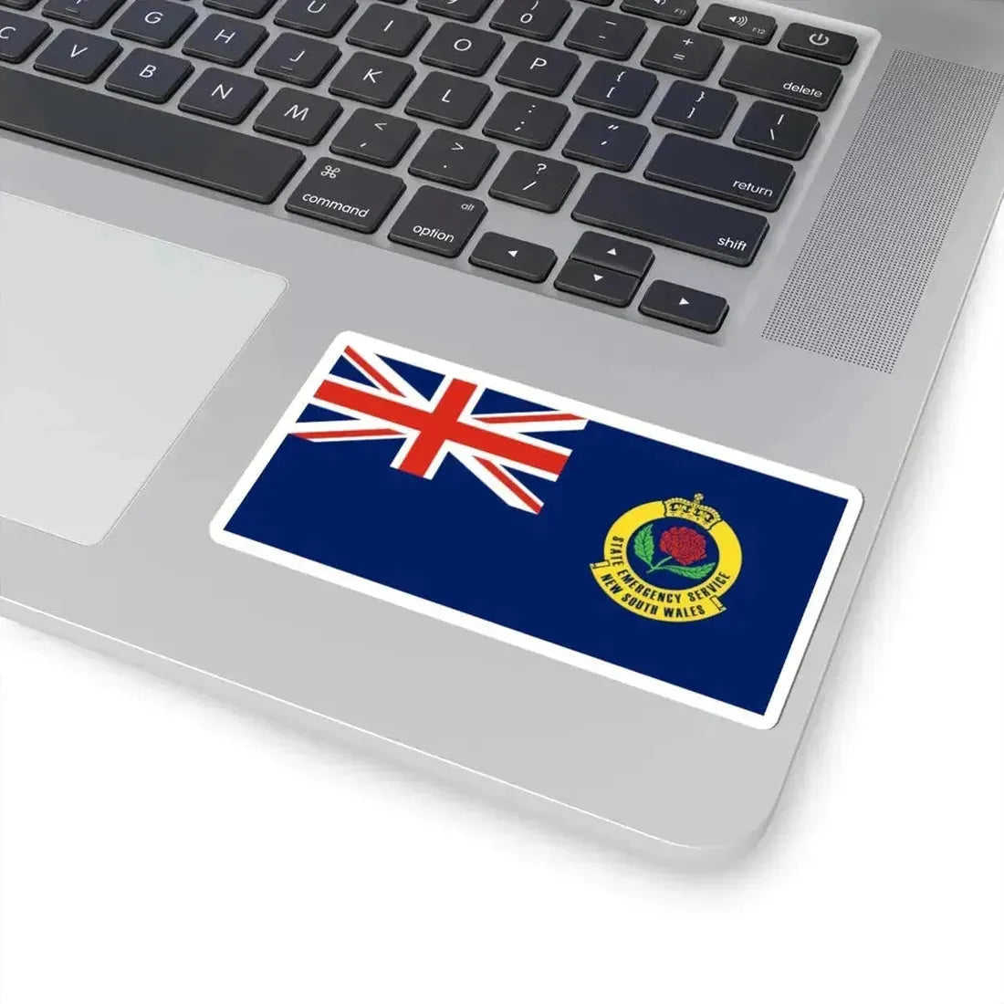 Flag of the New South Wales SES (Australia) STICKER Vinyl Kiss-Cut Decal - The Sticker Space