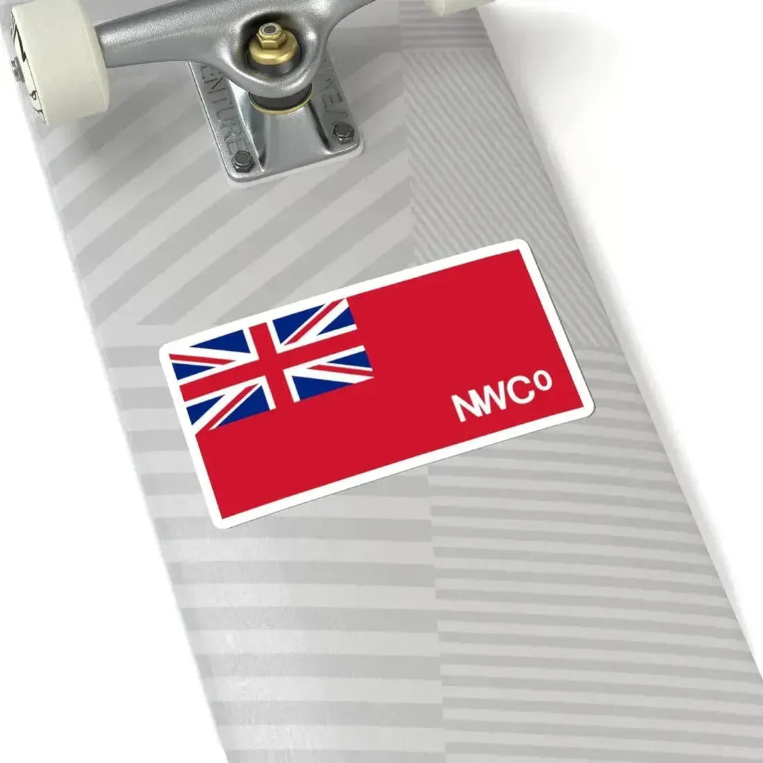 Flag of the North West Company Post-1801 (Canada) STICKER Vinyl Kiss-Cut Decal - The Sticker Space