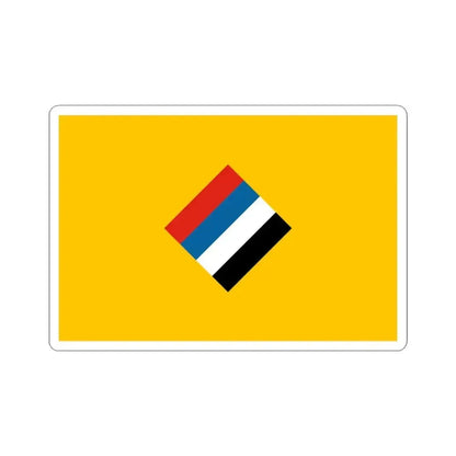 Flag of the Northeast Supreme Administrative Council fictional (China) STICKER Vinyl Kiss-Cut Decal 3 Inch White - The Sticker Space