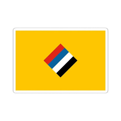 Flag of the Northeast Supreme Administrative Council fictional (China) STICKER Vinyl Kiss-Cut Decal 6 Inch White - The Sticker Space