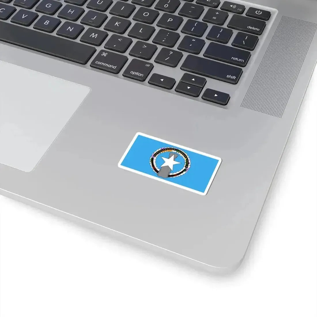 Flag of the Northern Mariana Islands 1976-1989 (United States) STICKER Vinyl Kiss-Cut Decal - The Sticker Space