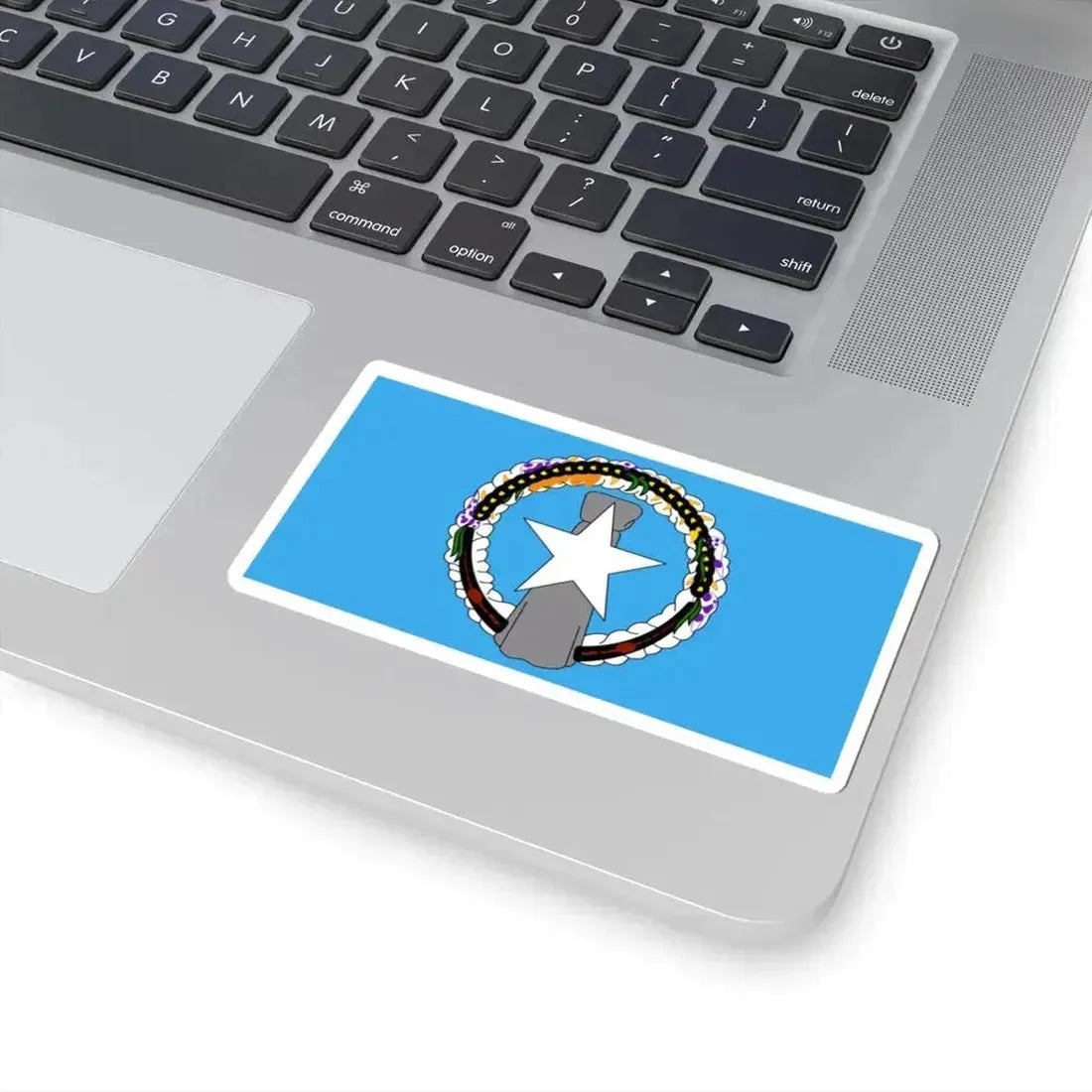 Flag of the Northern Mariana Islands 1976-1989 (United States) STICKER Vinyl Kiss-Cut Decal - The Sticker Space