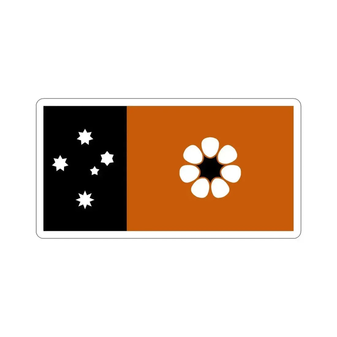 Flag of the Northern Territory Australia STICKER Vinyl Die-Cut Decal 4 Inch - The Sticker Space