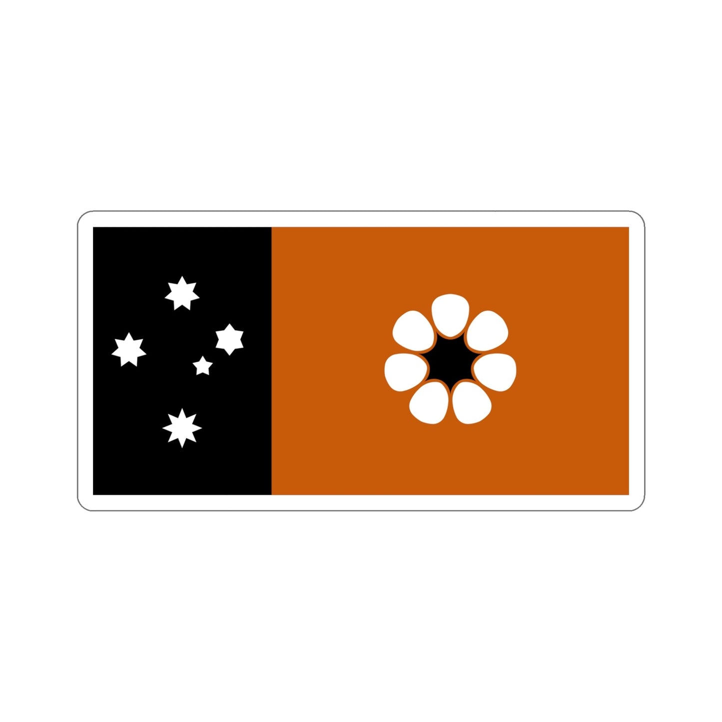 Flag of the Northern Territory Australia STICKER Vinyl Die-Cut Decal-5 Inch-The Sticker Space