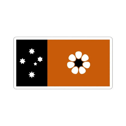 Flag of the Northern Territory Australia - STICKER Vinyl Kiss-Cut Decal 3 Inch White - The Sticker Space