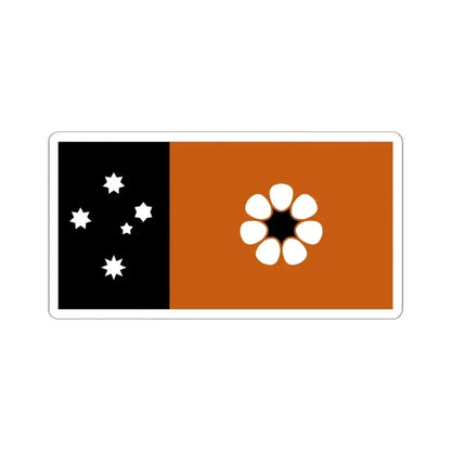 Flag of the Northern Territory (Australia) STICKER Vinyl Kiss-Cut Decal 4 Inch White - The Sticker Space