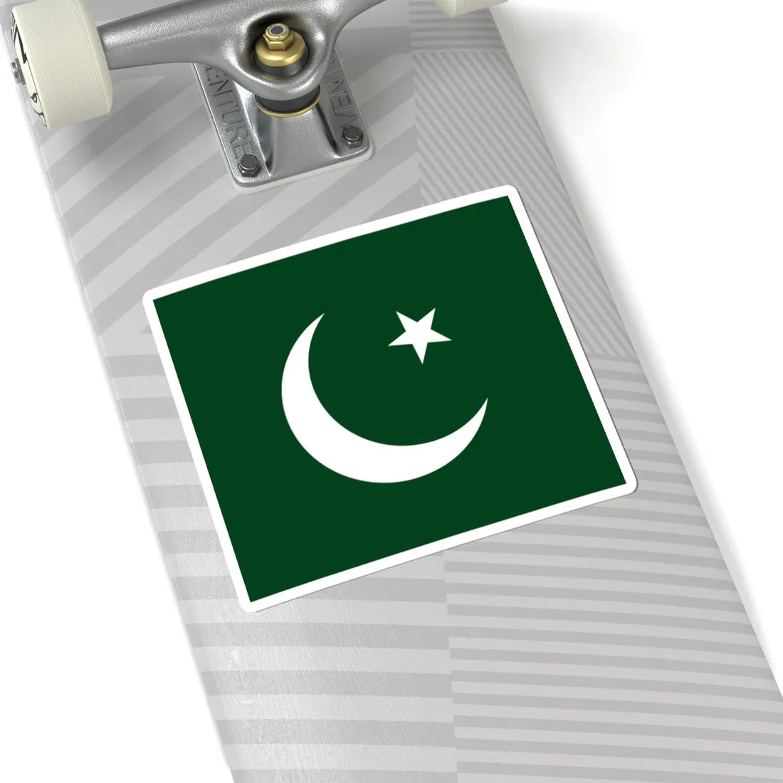 Flag of the Pakistan Muslim League (Pakistan) STICKER Vinyl Kiss-Cut Decal - The Sticker Space