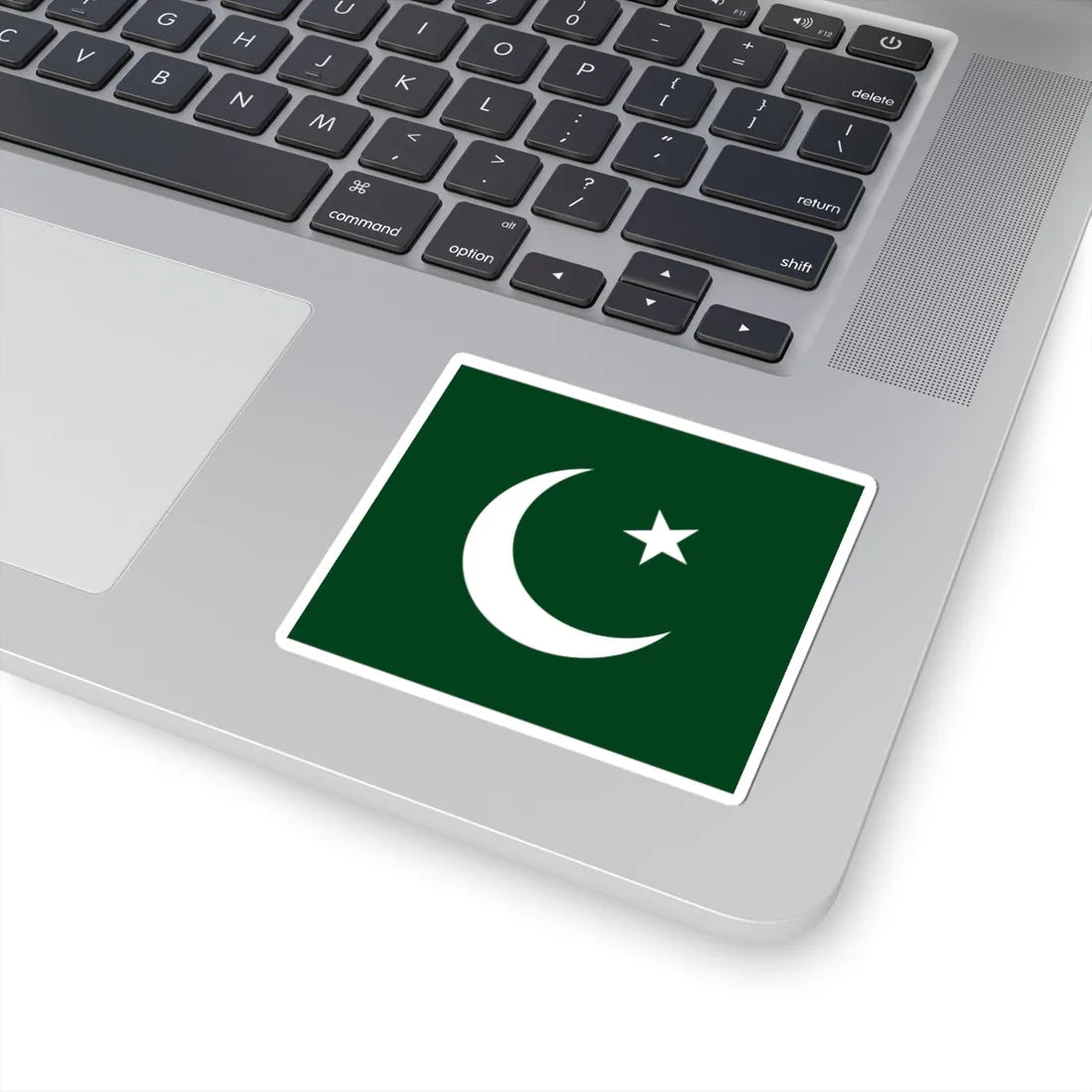 Flag of the Pakistan Muslim League (Pakistan) STICKER Vinyl Kiss-Cut Decal - The Sticker Space