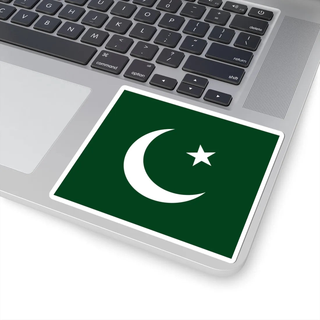 Flag of the Pakistan Muslim League (Pakistan) STICKER Vinyl Kiss-Cut Decal - The Sticker Space