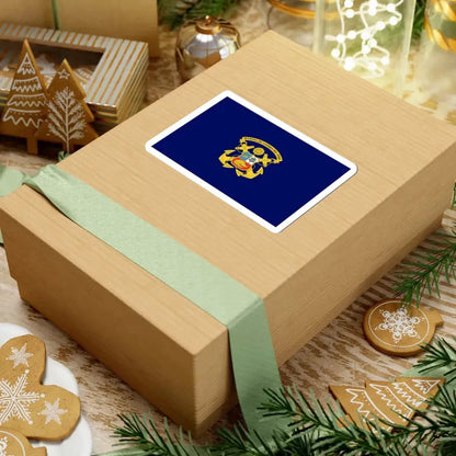 Flag of the Peruvian Navy (Peru) STICKER Vinyl Kiss-Cut Decal - The Sticker Space