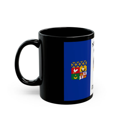 Flag of The Pied Noir - Black Coffee Mug-The Sticker Space