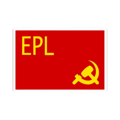 Flag of the Popular Army of Liberation of Peru (Peru) STICKER Vinyl Kiss-Cut Decal 2 Inch White - The Sticker Space