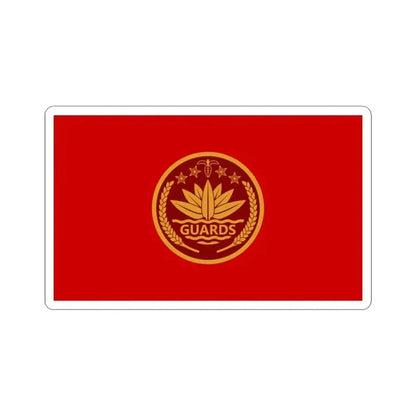 Flag of the President Guard Regiment PGR (Bangladesh) STICKER Vinyl Kiss-Cut Decal 3 Inch White - The Sticker Space