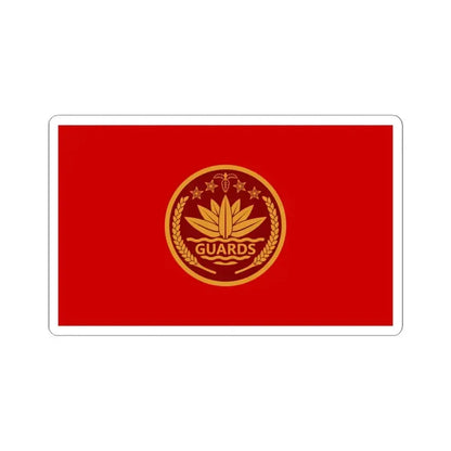 Flag of the President Guard Regiment PGR (Bangladesh) STICKER Vinyl Kiss-Cut Decal 6 Inch White - The Sticker Space