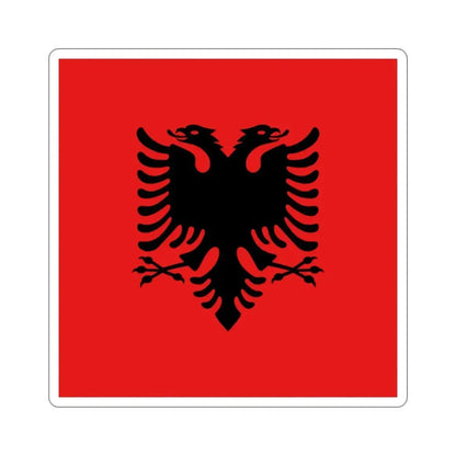 Flag of the President of Albania 1992 to 2002 STICKER Vinyl Die-Cut Decal - The Sticker Space