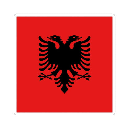 Flag of the President of Albania 1992 to 2002 STICKER Vinyl Die-Cut Decal - The Sticker Space