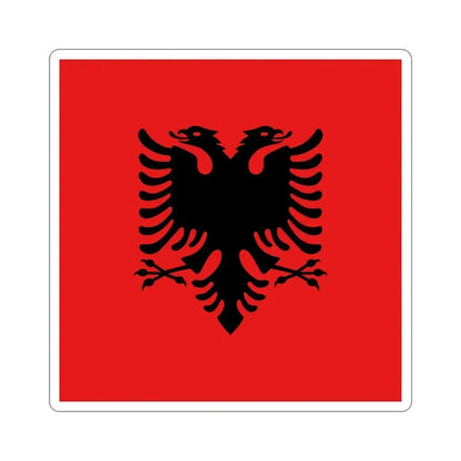 Flag of the President of Albania 1992 to 2002 STICKER Vinyl Die-Cut Decal - The Sticker Space