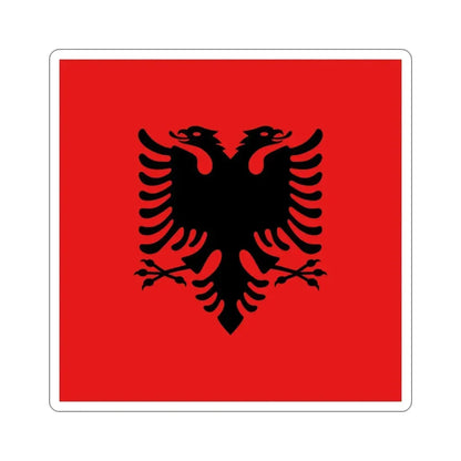 Flag of the President of Albania 1992 to 2002 STICKER Vinyl Die-Cut Decal - The Sticker Space